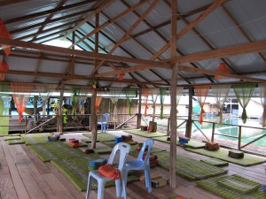 The meditation and yoga room