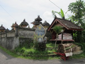 The entrance to Pancasila village