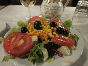 As much as they are known for their pizza, I will say they make a damn fine salad as well.