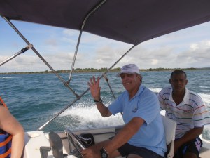 Our captain, and host.