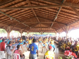 Paso Nuevo performs.