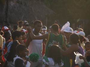 Everyone celebrates a win. Doesn't matter who won.