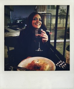 Dinner with the very lovely, and funny, Gulin.