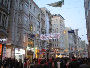Beautiful, bustling Istiklal.