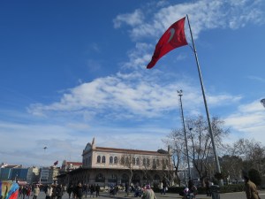 Arriving in Kadiköy. I'm now officially in Asia :)