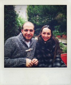 Lunch with Ozan and Alaz.