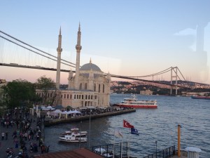View from Banyan as the sun starts to set.