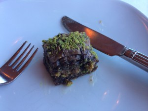 Oh hello chocolate baklava...